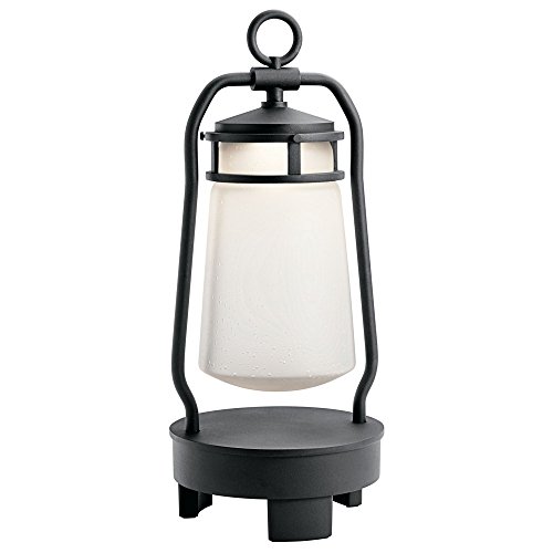 kichler-lyndon-19-portable-bluetooth-led-lantern-textured-black-etched-seeded-gl image 3
