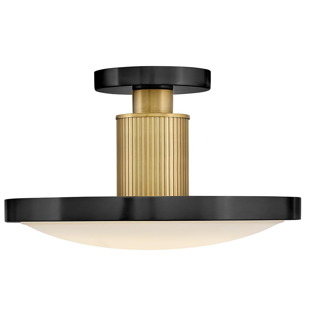 hinkley-kieran-medium-semi-flush-mount-black image 7