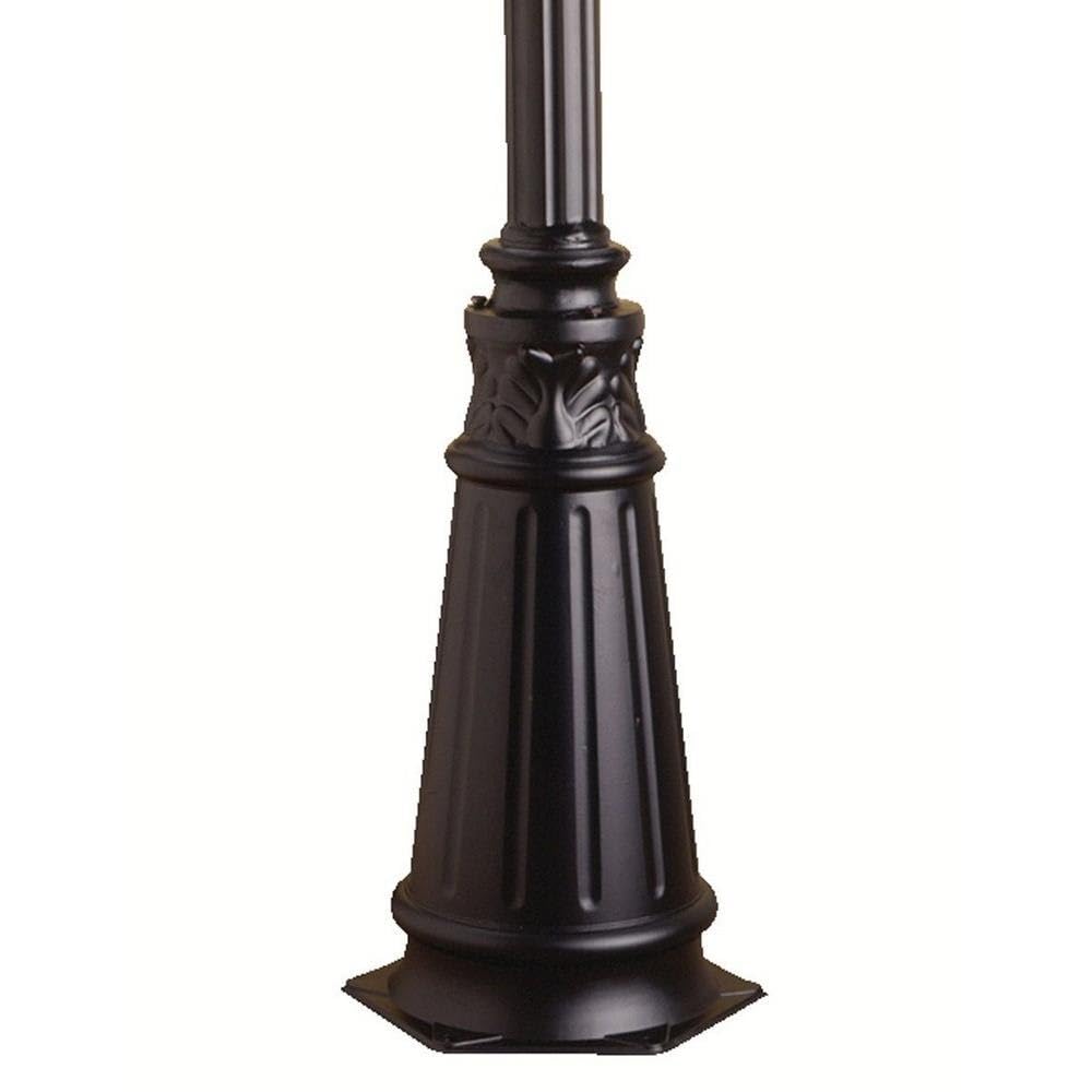 kichler-9510bk-outdoor-post-black-72-inch-aluminum-accessory image 1