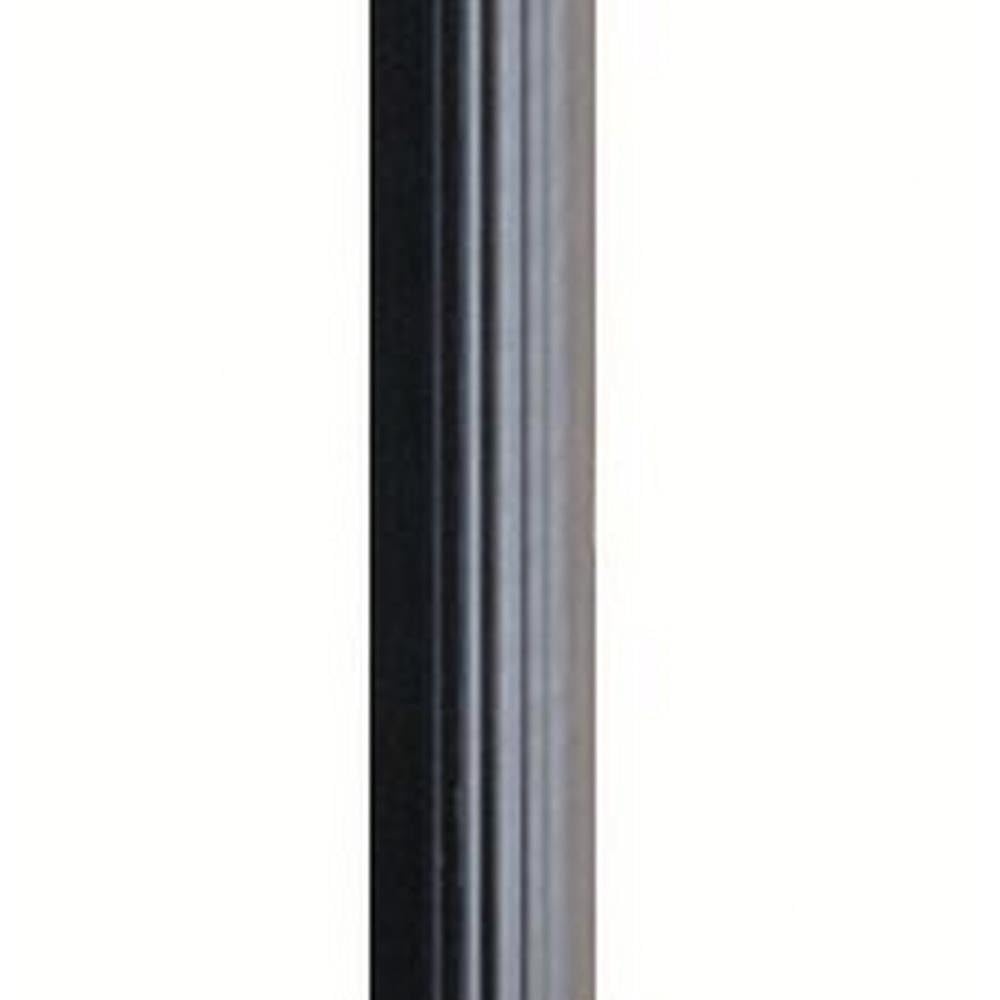 kichler-9595bk-outdoor-fluted-post-black-84-inch-aluminum-for-post-lanterns image 1