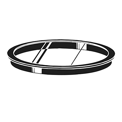 kichler-6-inch-outdoor-fixture-glass-lens-cover-in-black-9536bk-tempered-glass image 8