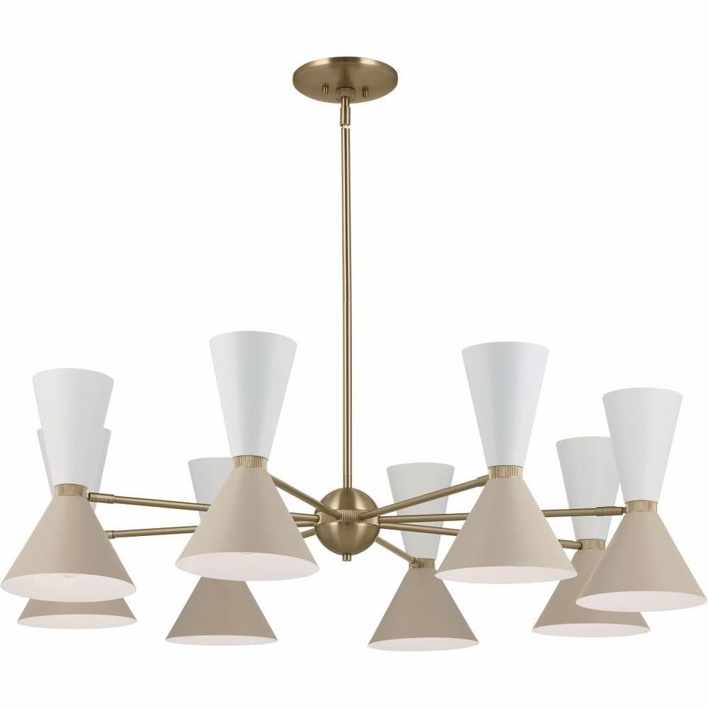 kichler-phix-48-75-16-light-chandelier-in-champagne-bronze-with-white-shades image 4