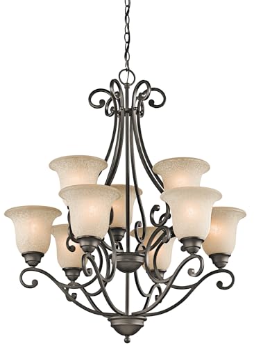 kichler-camerena-9-light-two-tier-chandelier-olde-bronze-43226oz-30-w-x-34-5-h-w image 7