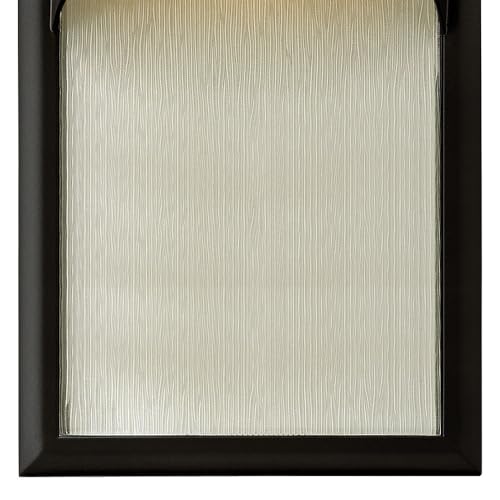 hinkley-cascade-medium-outdoor-wall-mount-satin-black-with-amber-etched-organic- image 7