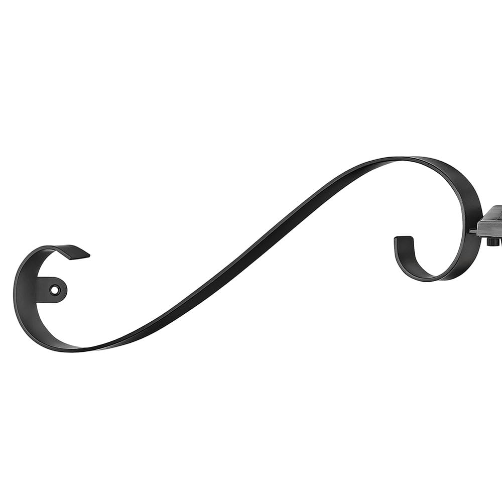 hinkley-nouvelle-one-light-outdoor-small-wall-lantern-with-scroll-blackened-bras image 6