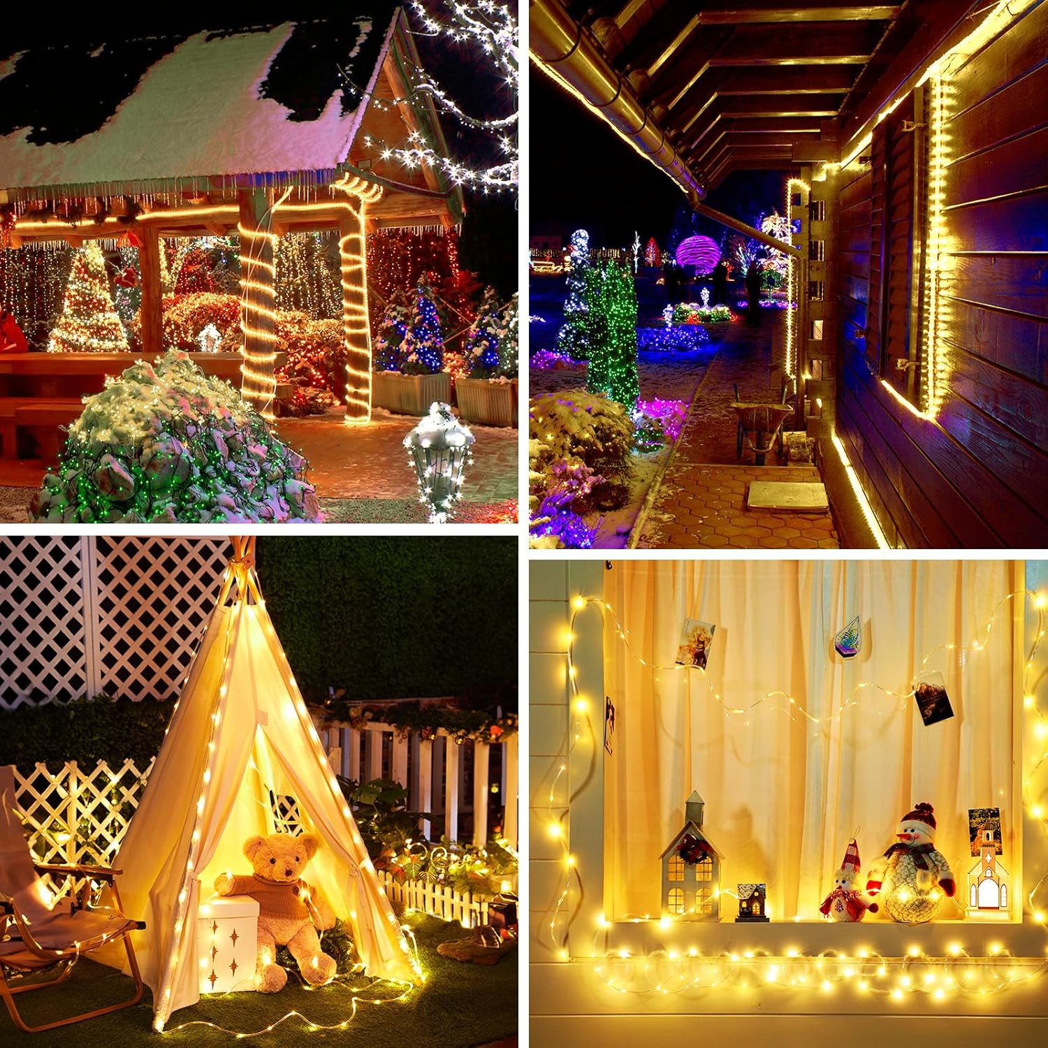 brightown-33ft-100-led-plug-in-rope-string-lights-for-indoor-outdoor-warm-white- image 6
