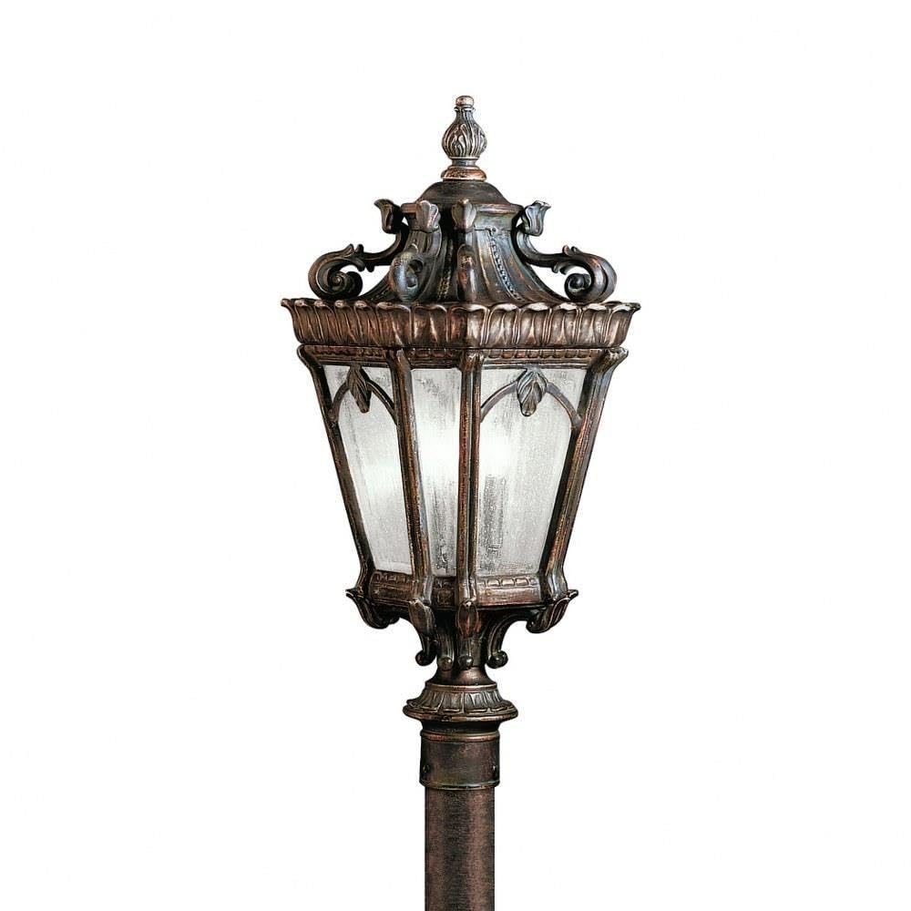 kichler-tournai-outdoor-post-light-textured-black-4-light-model-9559bkt-victoria image 4