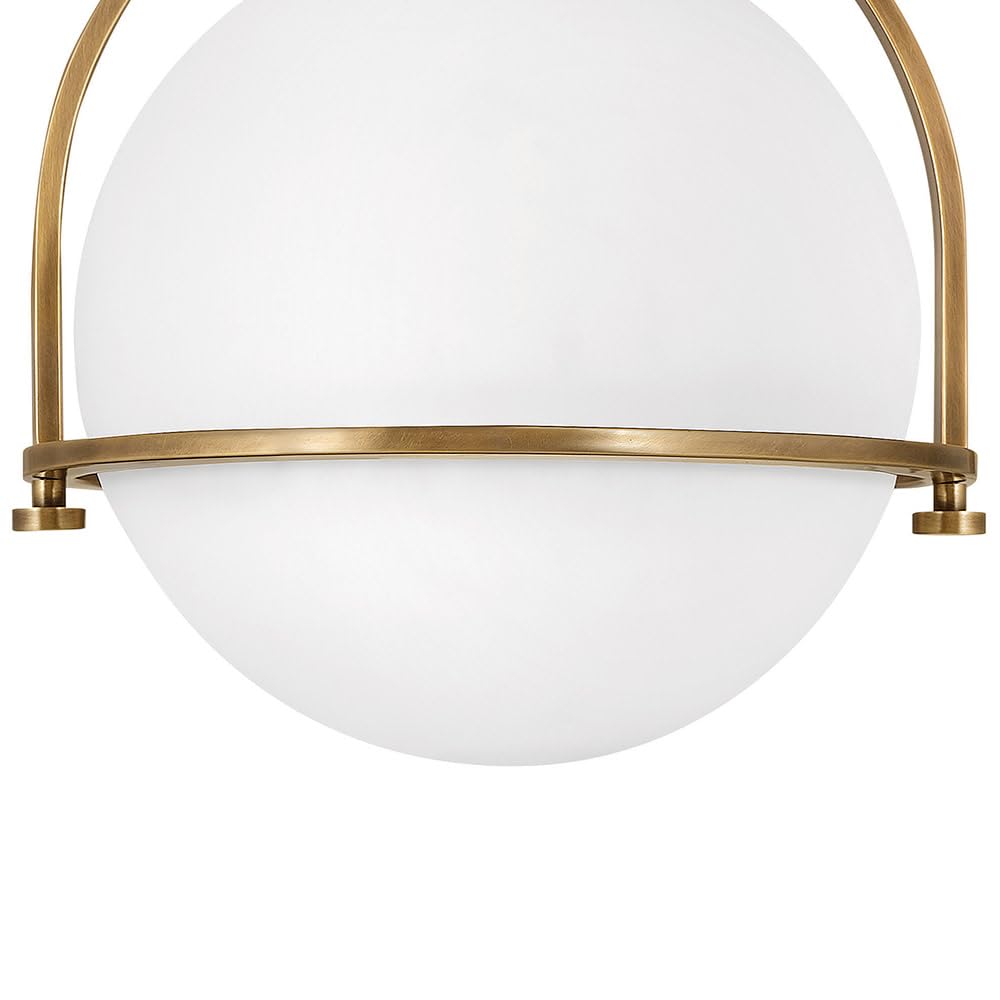 hinkley-somerset-small-semi-flush-mount-ceiling-light-in-heritage-brass-with-etc image 7