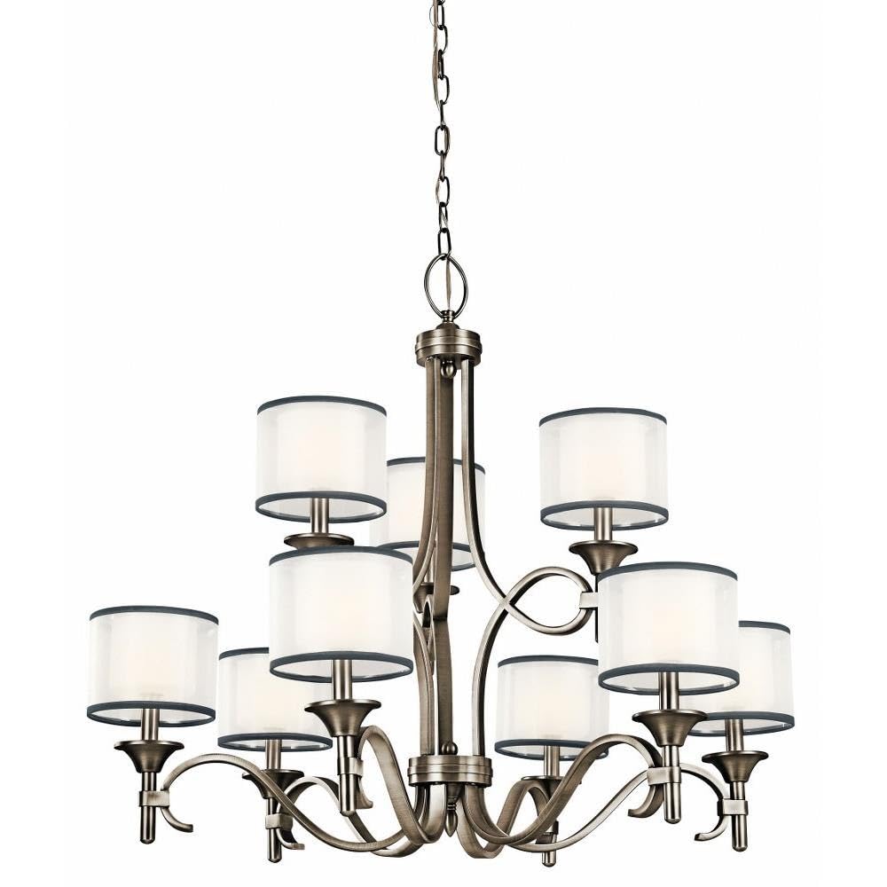 kichler-lacey-29-5-9-light-2-tier-chandelier-in-antique-pewter-with-satin-etched image 1