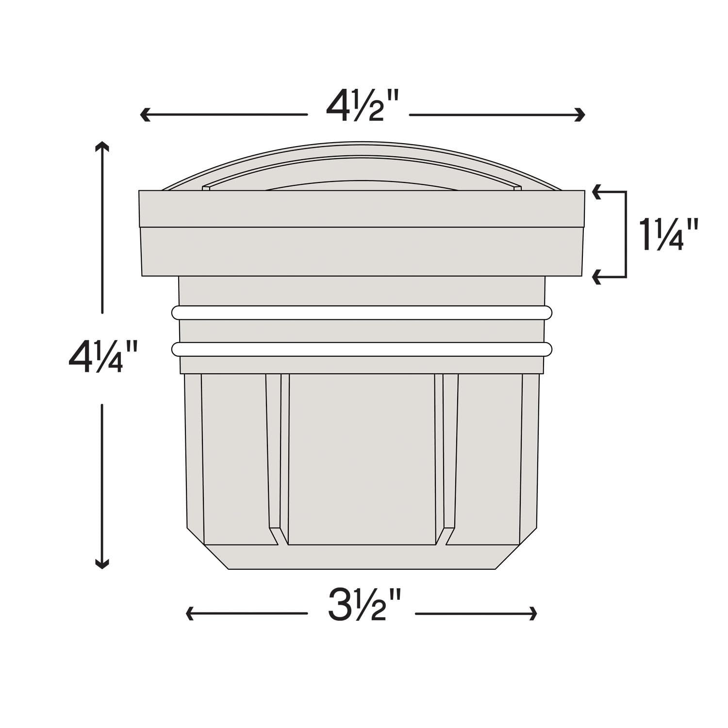 hinkley-hardy-island-grill-top-well-light-solid-cast-brass-15705mz image 3