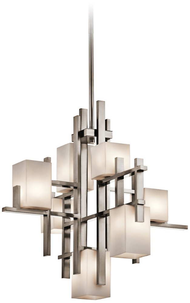 kichler-city-lights-7-light-chandelier-42940clp-classic-pewter image 1