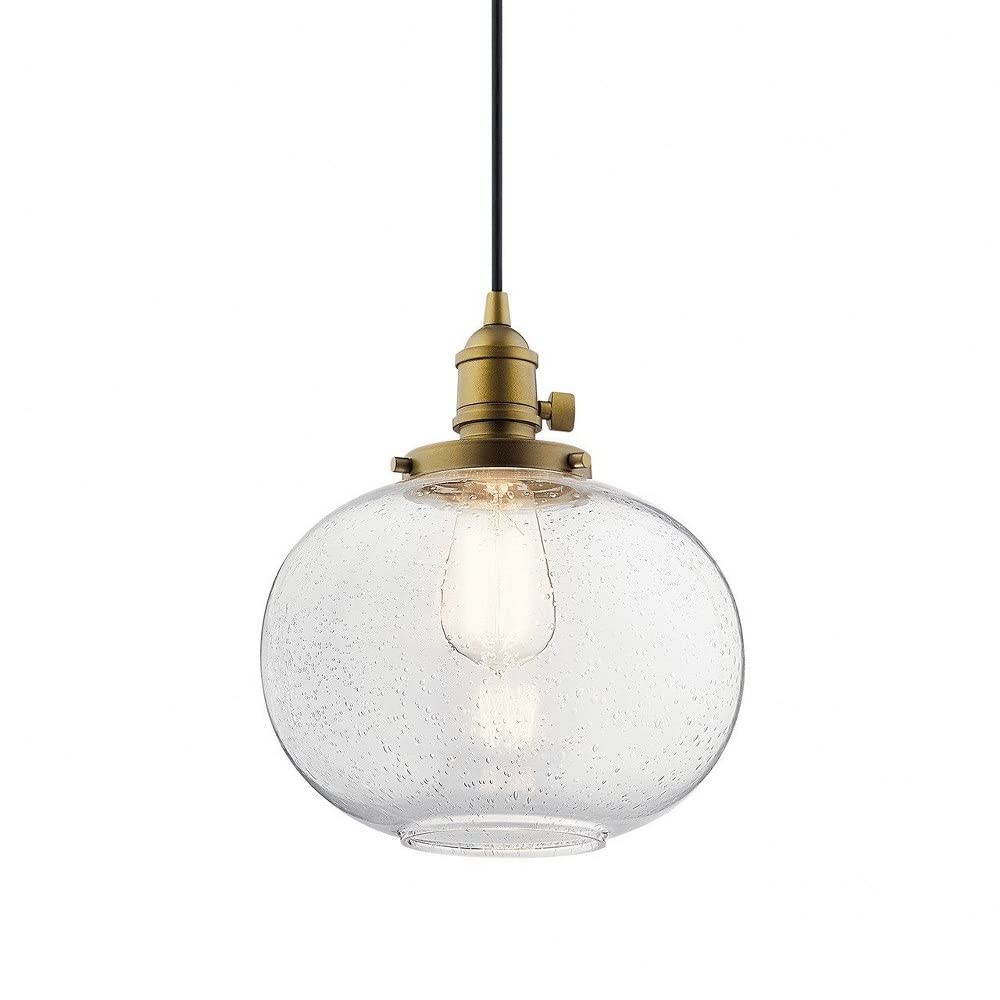 kichler-avery-9-75-1-light-mini-pendant-with-clear-seeded-glass-brushed-nickel image 3