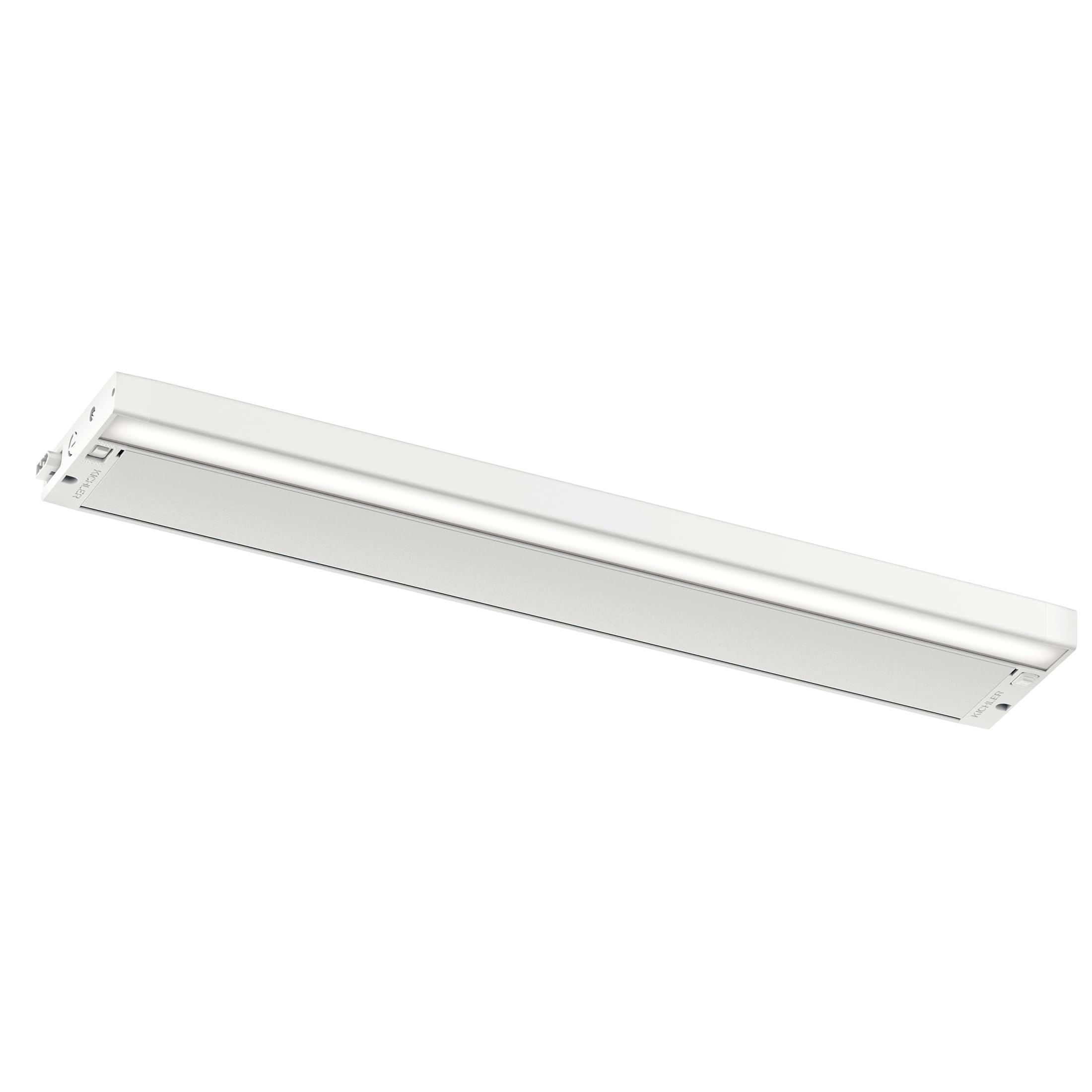 kichler-6u-series-22-120v-led-under-cabinet-light-in-white-2700k-3000k-selectabl image 1