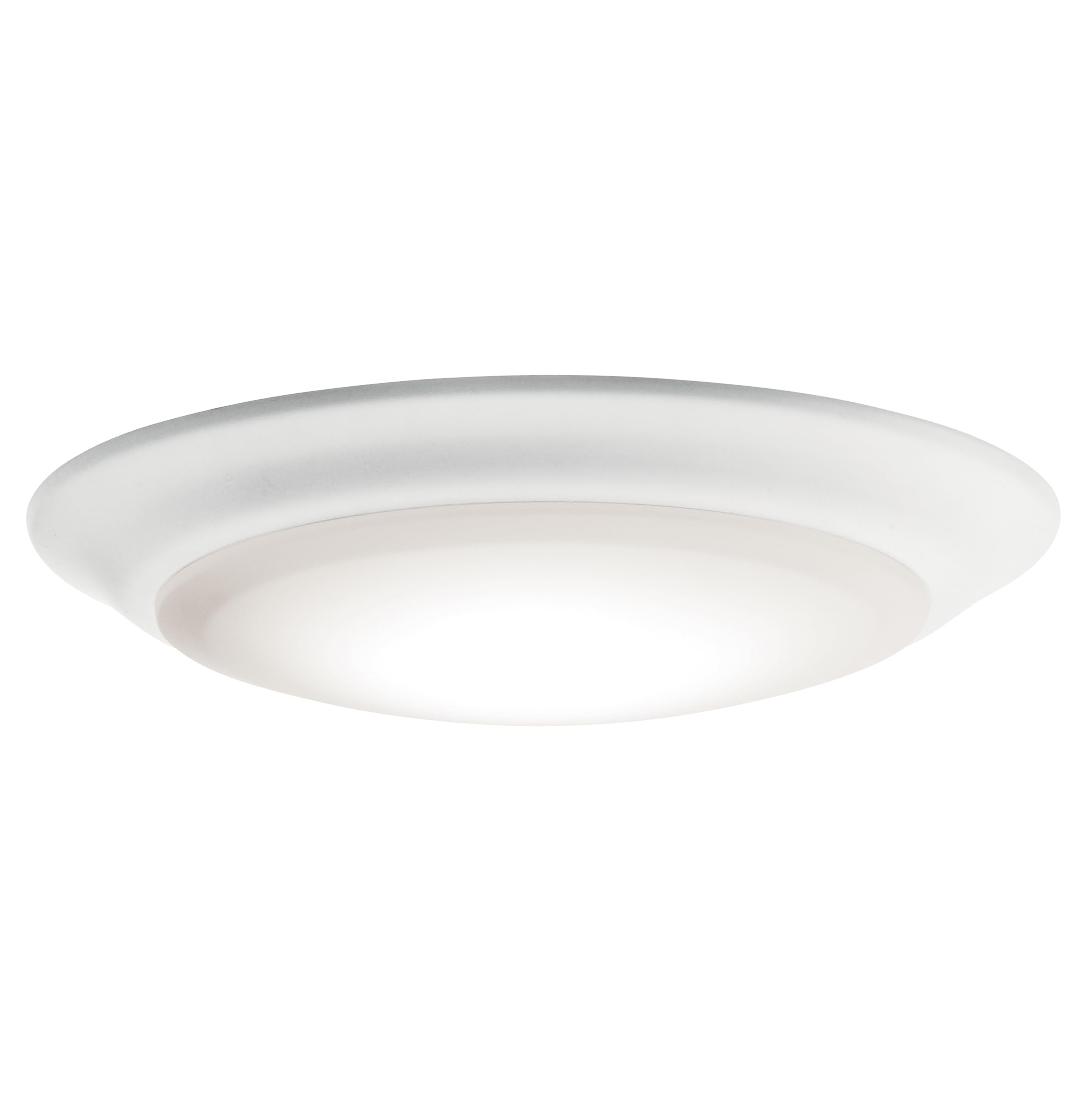 kichler-gen-1-led-downlight-flush-mount-ceiling-light-white-3000k-7-5-inch-43846 image 1