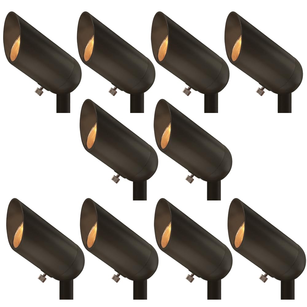 hinkley-landscape-lighting-1536bz-ll-10-spot-light-4w-mr16-led-bulb-included-12v image 1