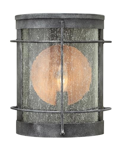 hinkley-newport-small-outdoor-wall-light-aged-zinc-finish-traditional-one-light- image 7