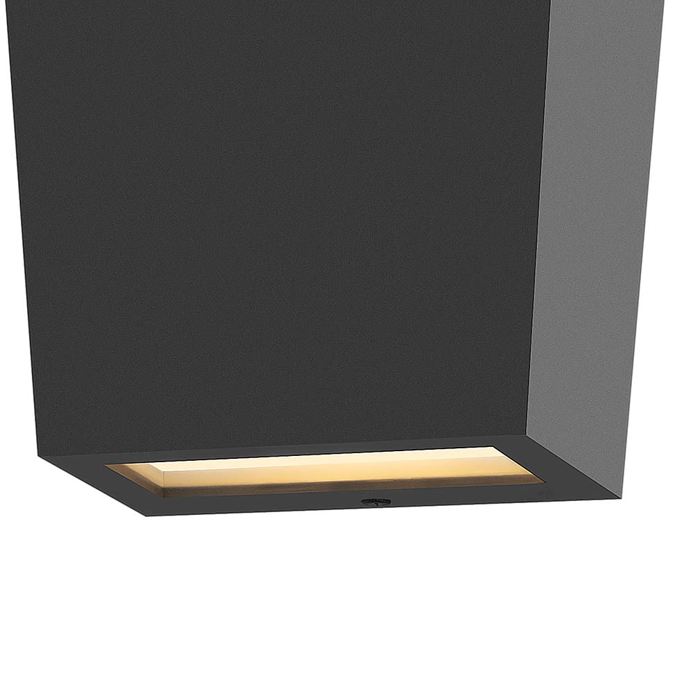 hinkley-cruz-small-wall-mount-outdoor-lantern-composite-with-led-bulbs-black-fin image 7