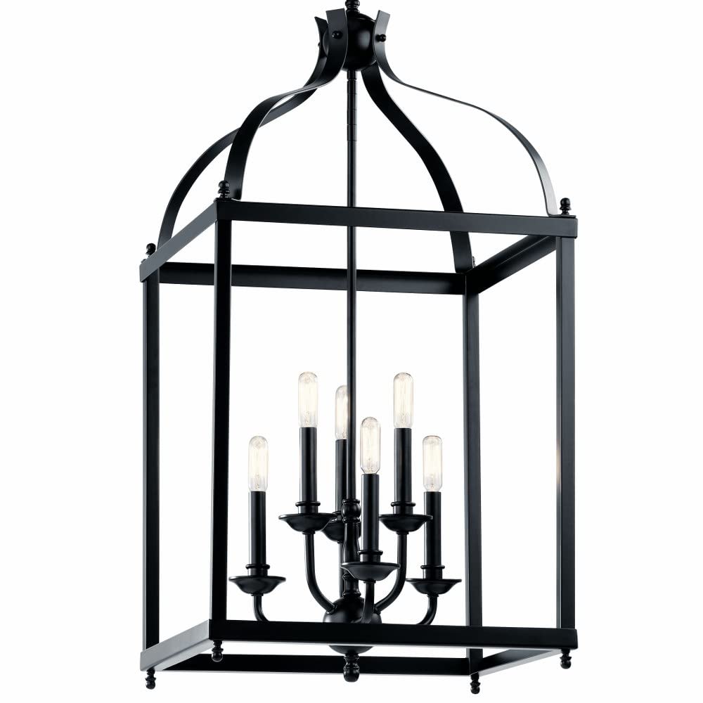kichler-larkin-6-light-pendant-chandelier-black-36-25 image 2