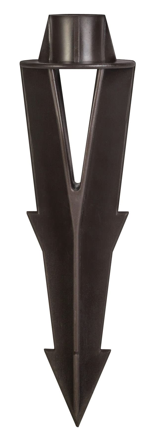 hinkley-9-inch-composite-ground-stake-for-low-voltage-landscape-lighting-bronze- image 1