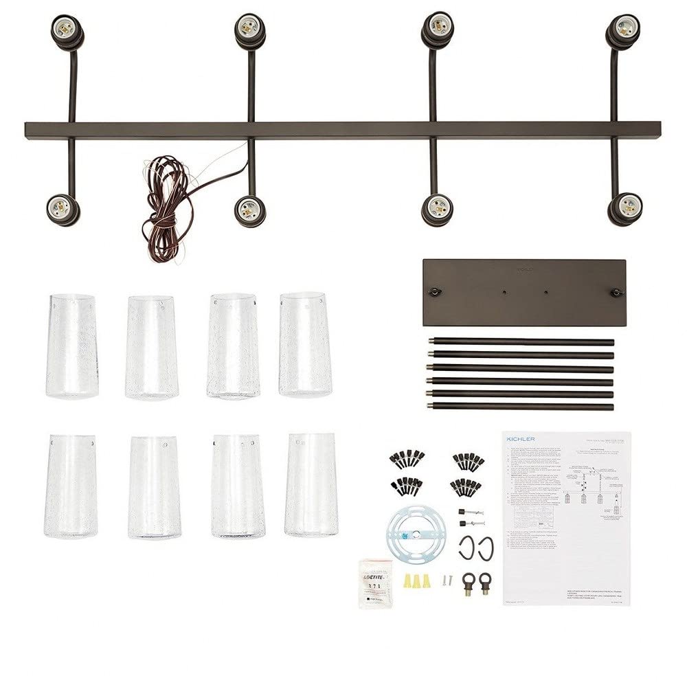kichler-braelyn-8-light-linear-chandelier-43457oz-olde-bronze image 6