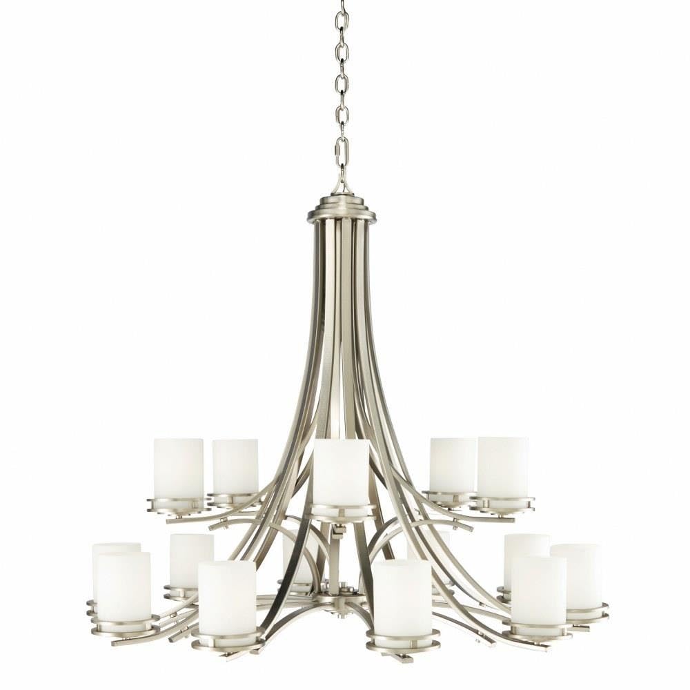 kichler-hendrik-21-5-5-light-chandelier-brushed-nickel-with-opal-glass image 4