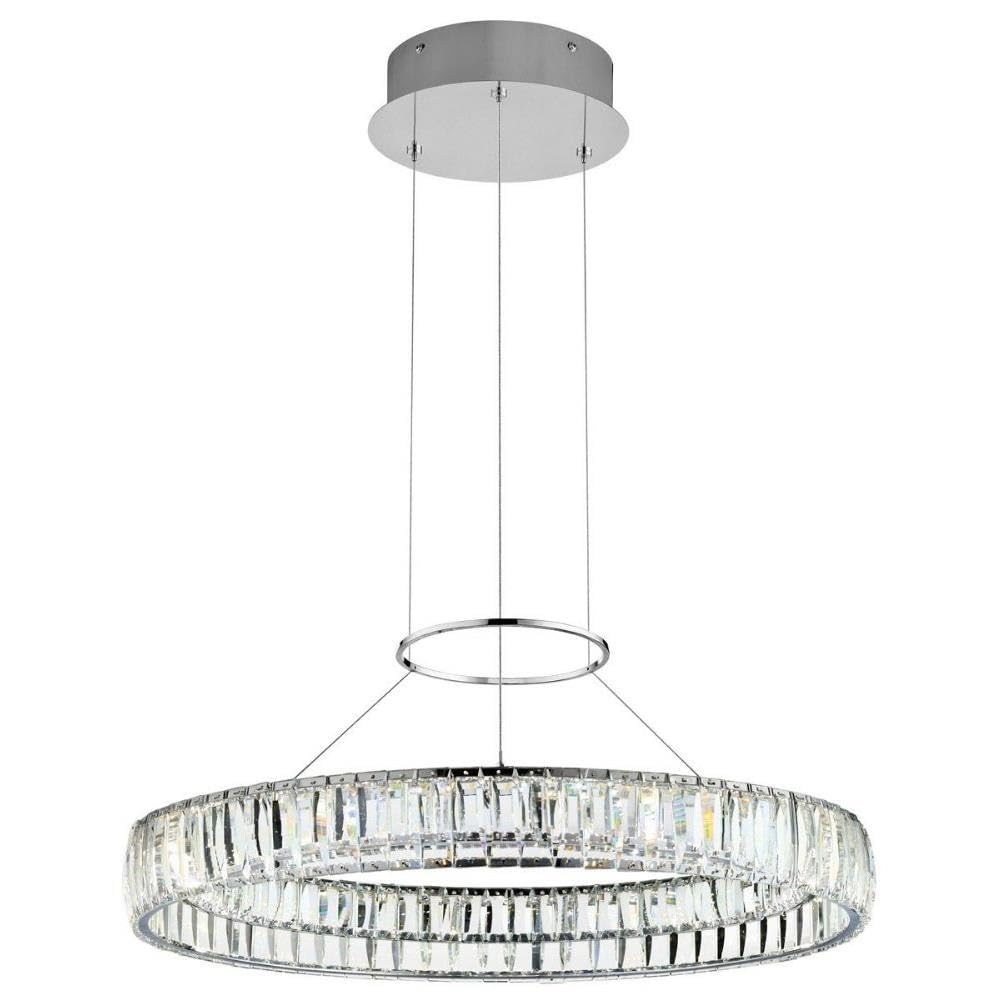 kichler-elan-83625-annette-led-pendant-light-chrome image 1