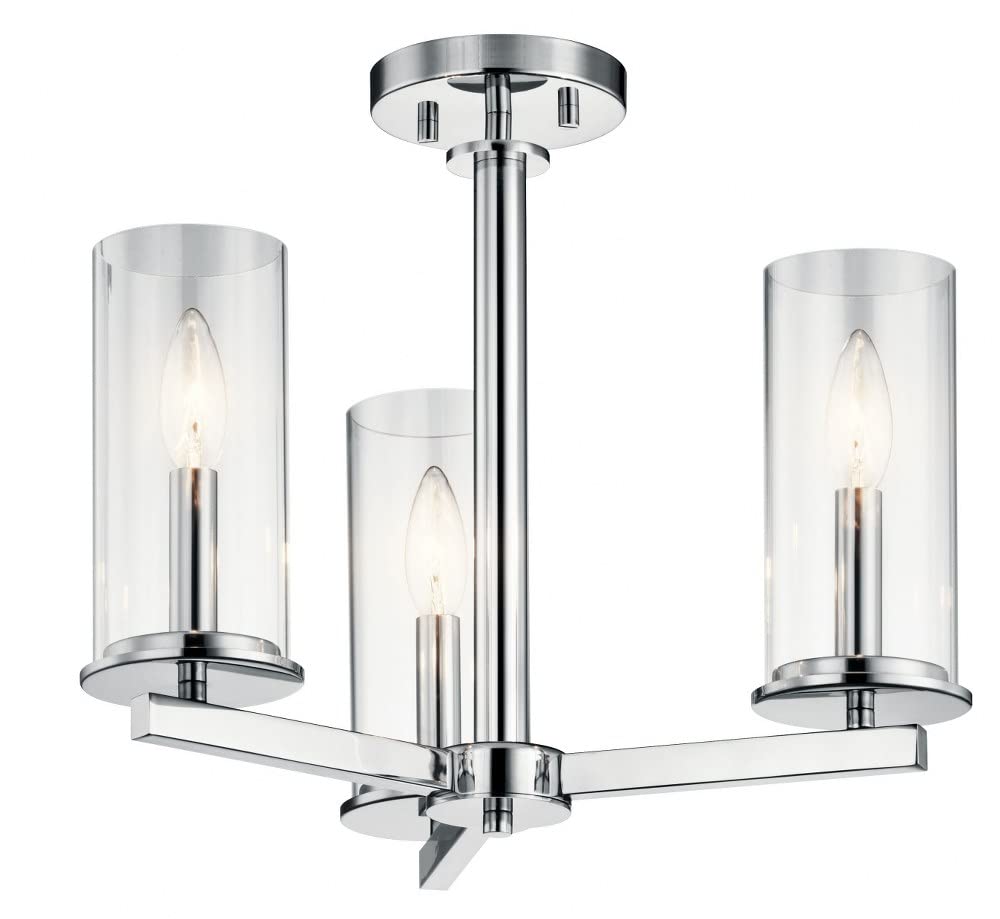 kichler-crosby-43997oz-3-light-convertible-chandelier-in-olde-bronze image 2