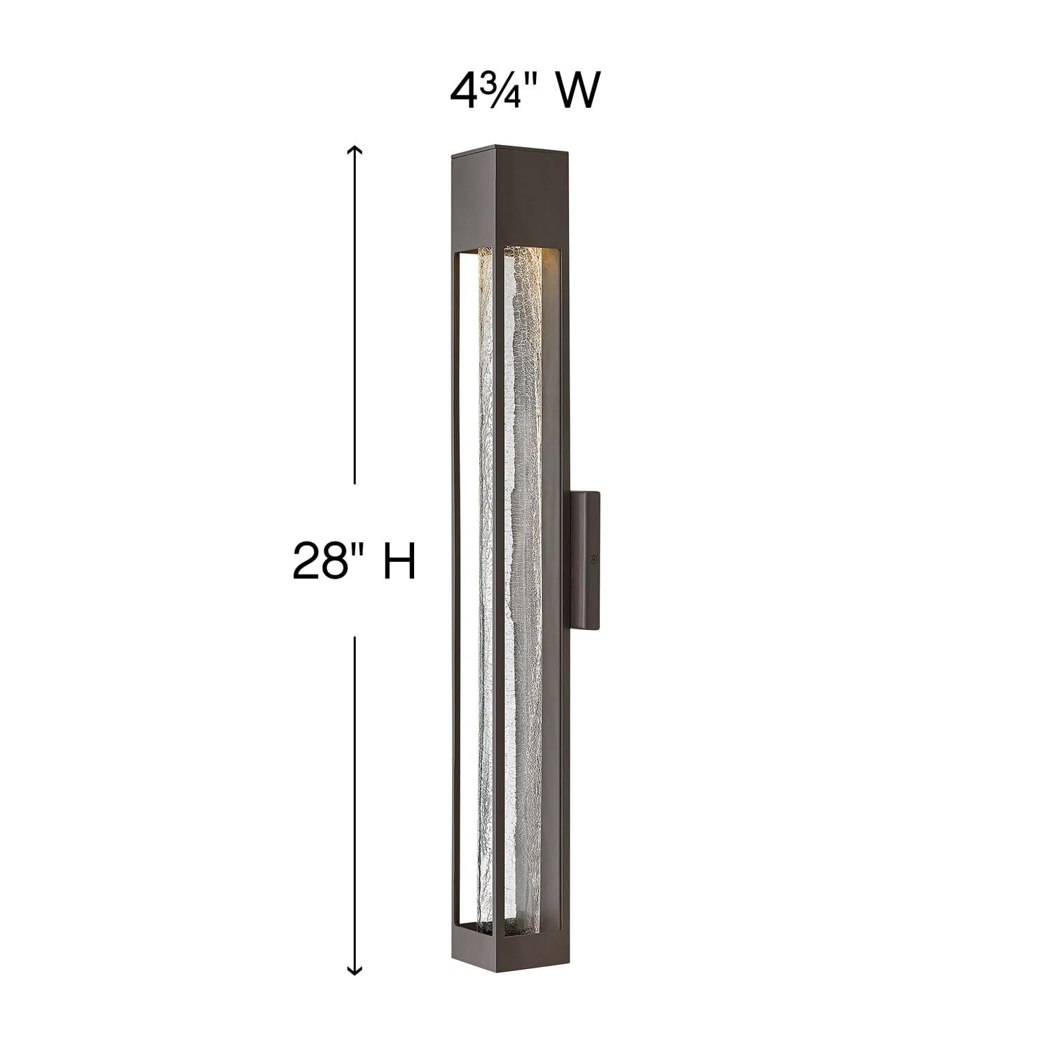 hinkley-vapor-28-large-outdoor-wall-sconce-buckeye-bronze-crackled-glass image 3