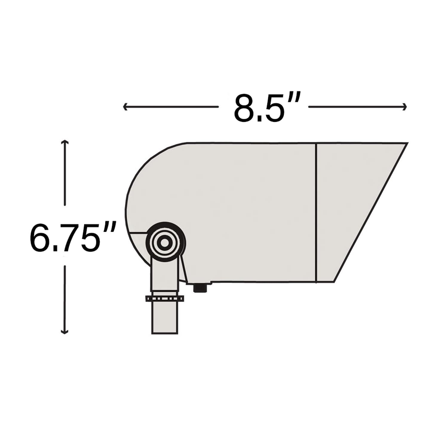 hinkley-54000-landscape-line-voltage-spot-black image 3
