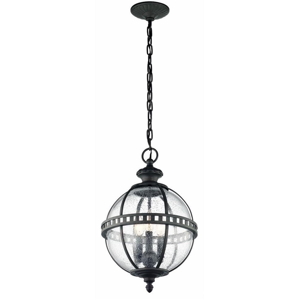 kichler-49603ld-three-light-outdoor-pendant-londonderry-finish image 1