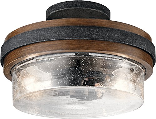 kichler-grand-bank-44100aub-semi-flush-mount-light-auburn-stained-2-light image 3