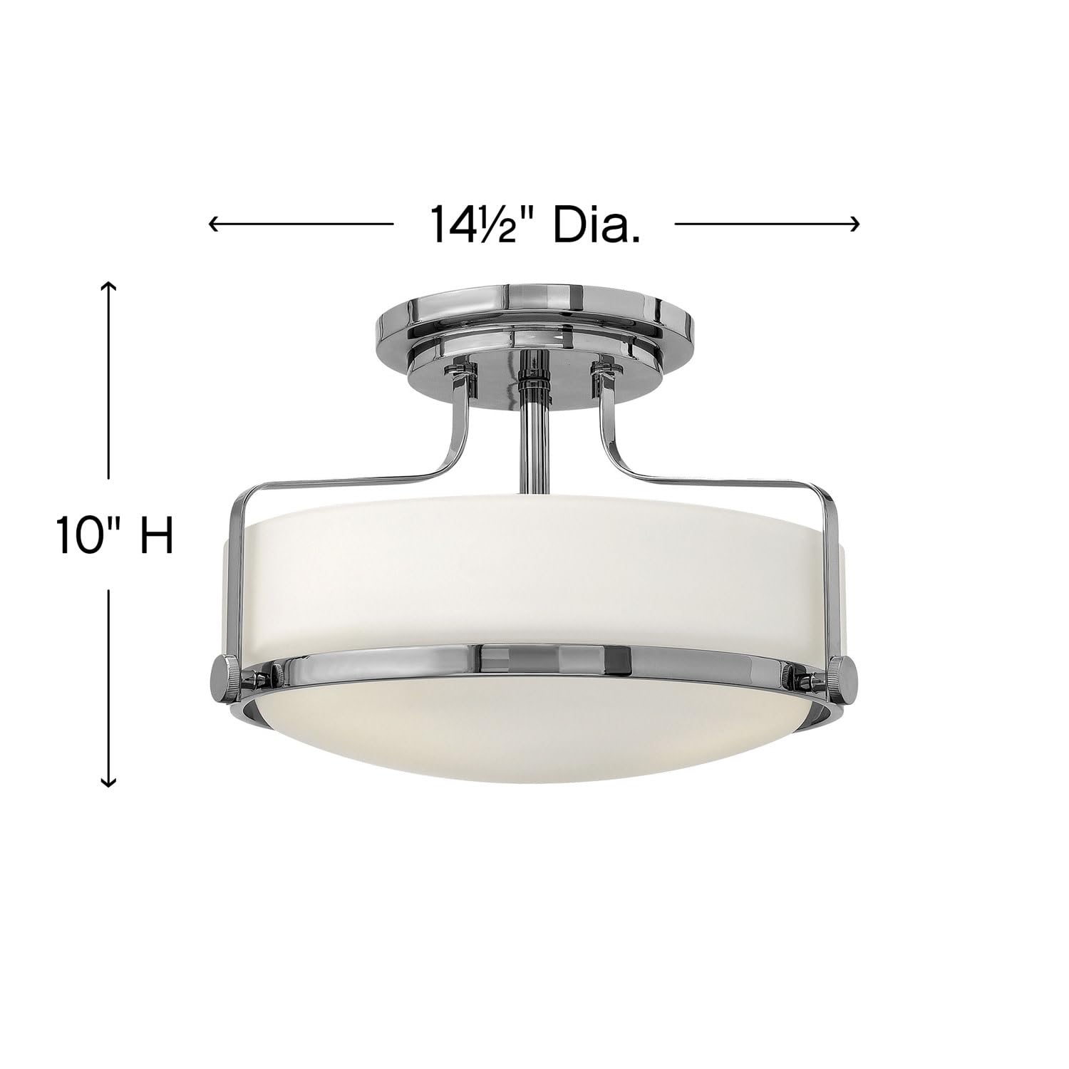 hinkley-harper-3641cm-medium-semi-flush-mount-ceiling-light-chrome-etched-opal-g image 4