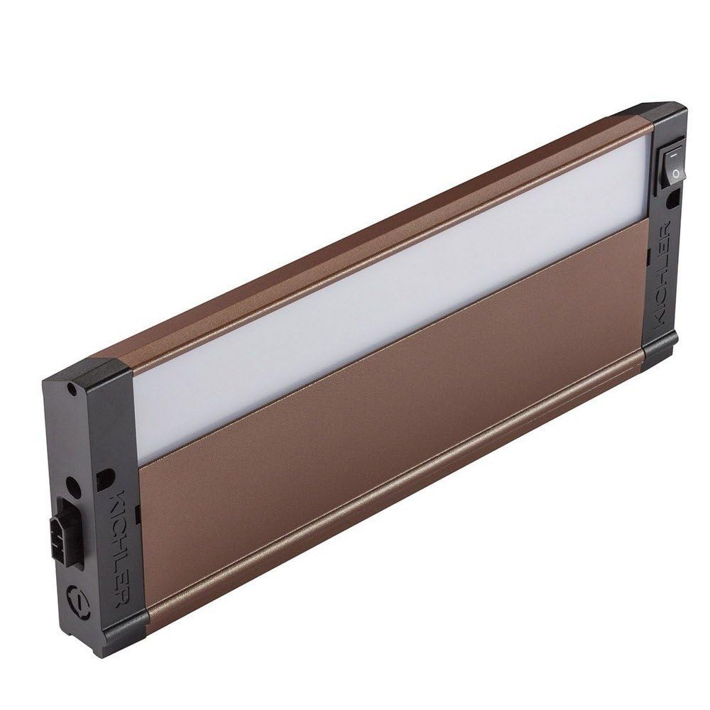 kichler-4u30k12bzt-led-under-cabinet-light-12-inch-textured-bronze-3000k image 2