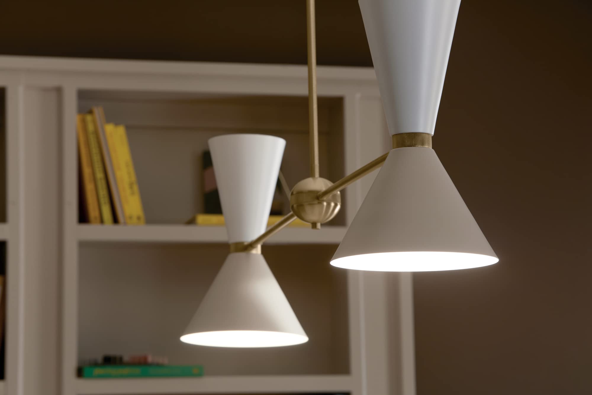 kichler-phix-4-light-linear-chandelier-champagne-bronze-mid-century-linear-chand image 2