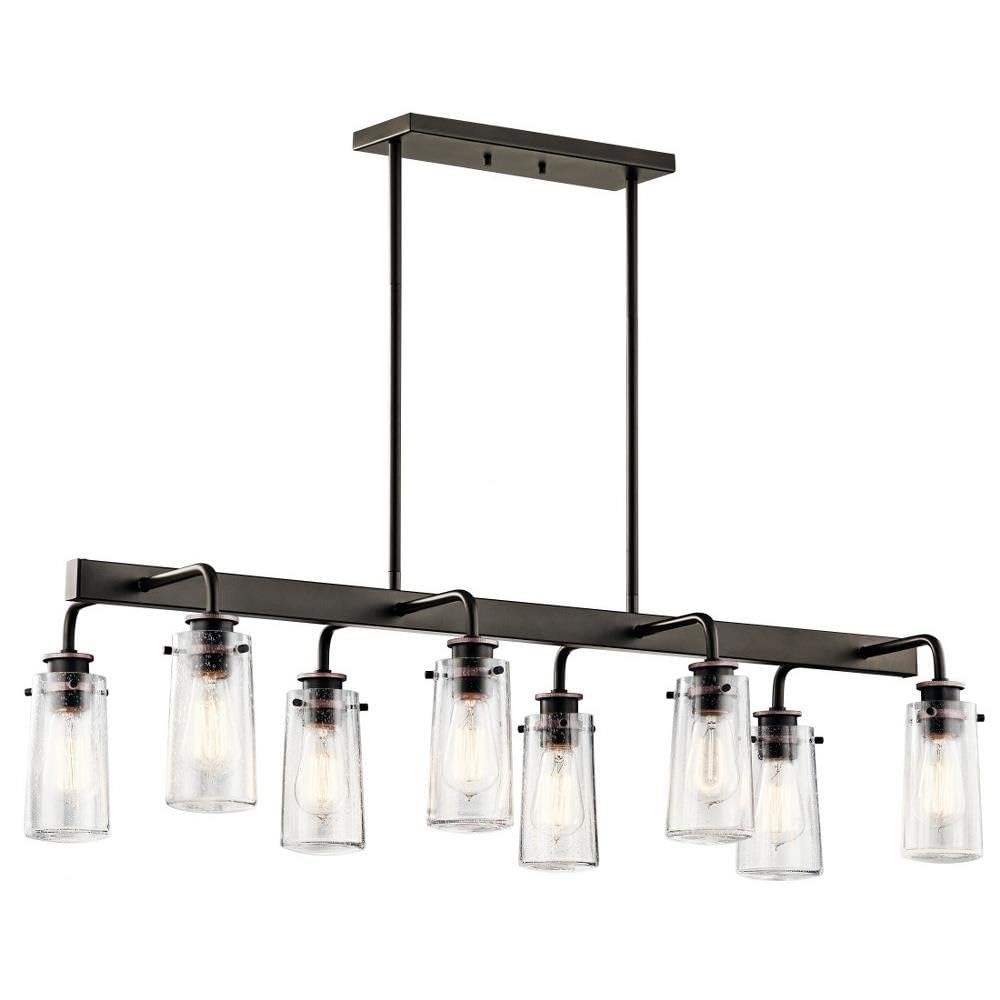 kichler-braelyn-8-light-linear-chandelier-43457oz-olde-bronze image 1