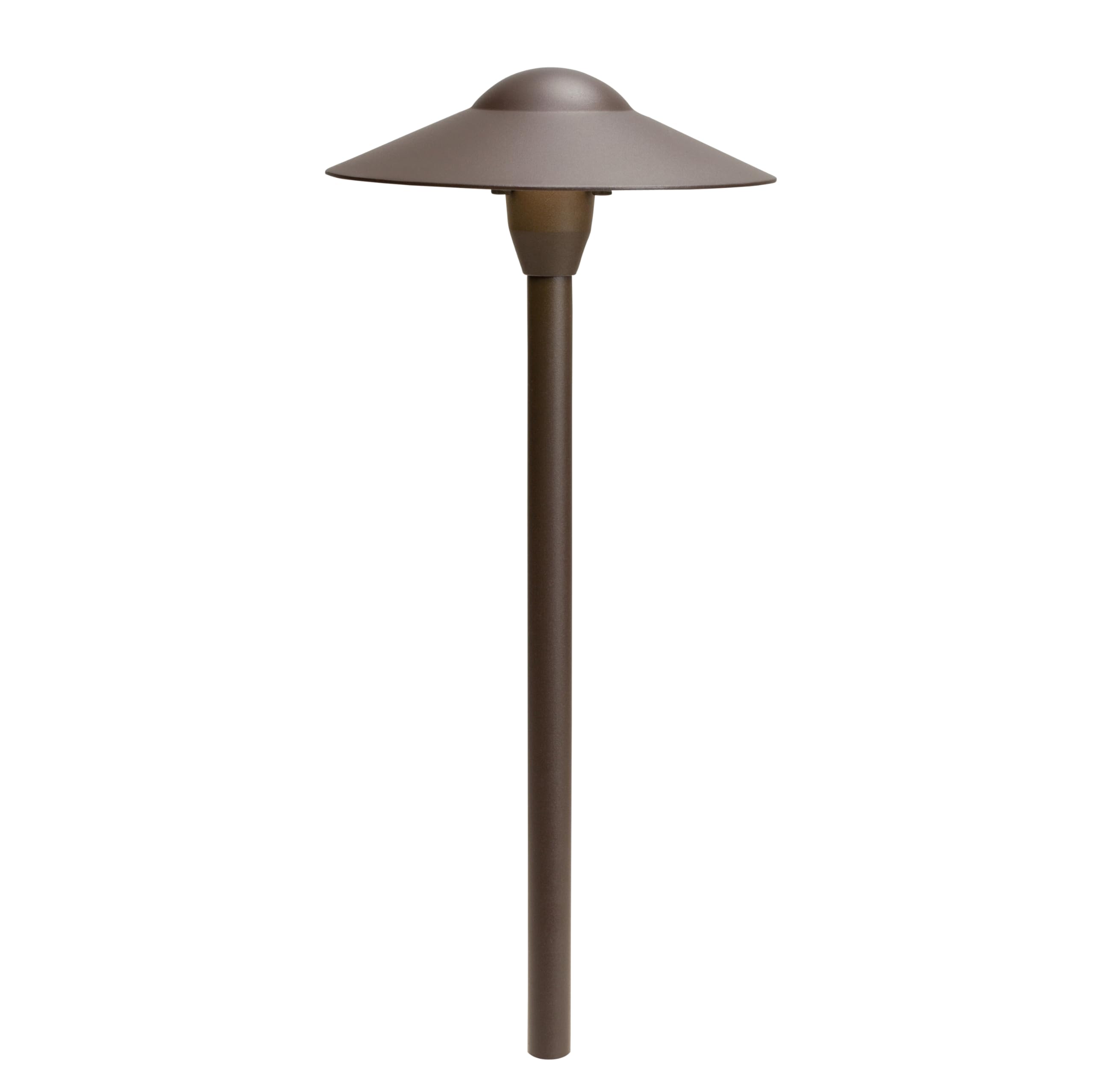 kichler-8-outdoor-led-path-light-textured-architectural-bronze-12v-low-voltage-m image 1