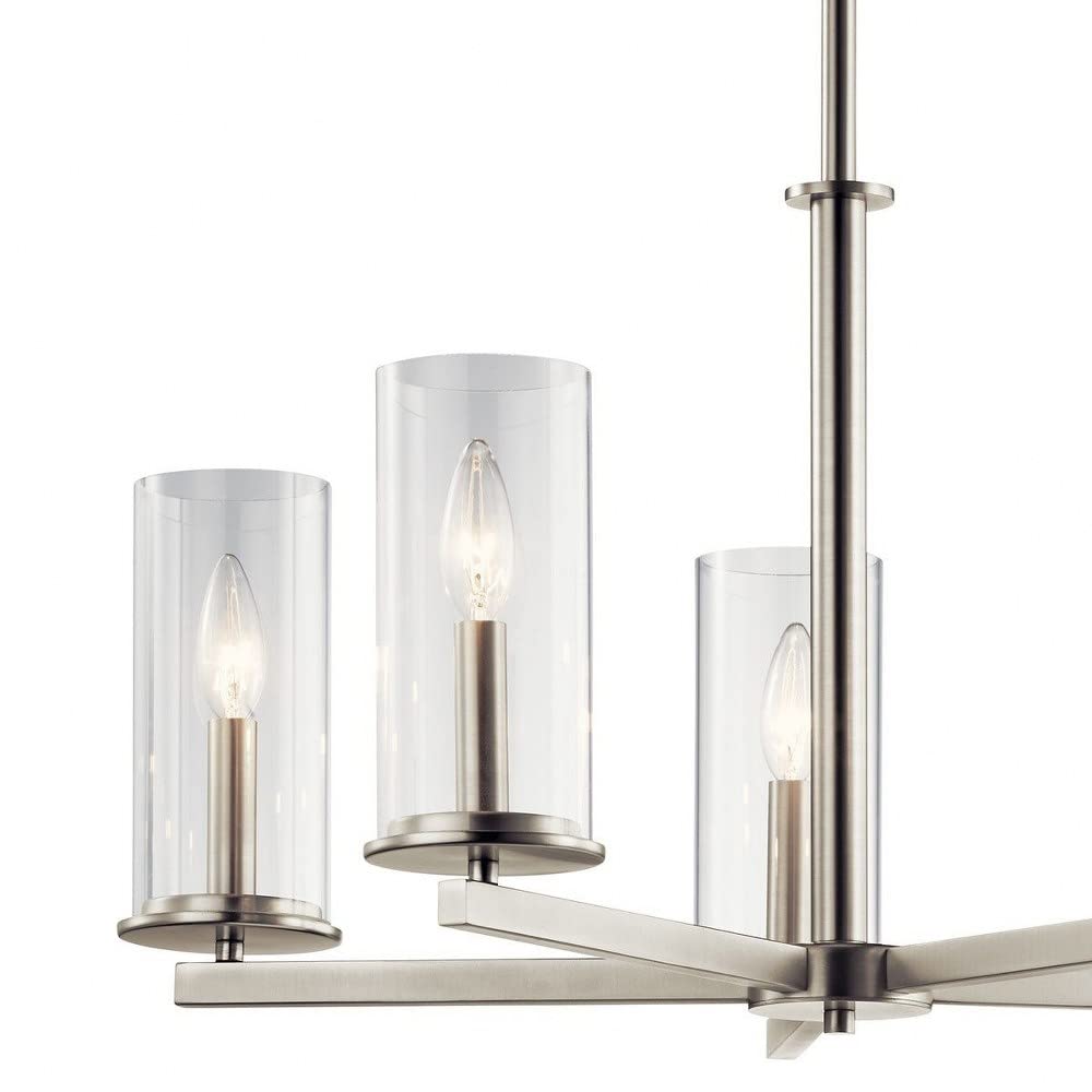 kichler-crosby-5-light-chandelier-olde-bronze-clear-glass-26-25-x-22-25-model-43 image 8