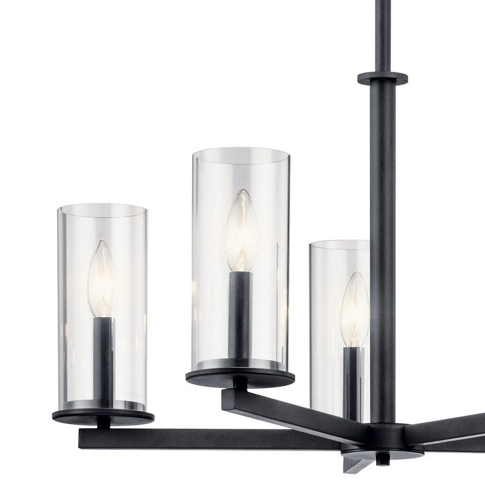 kichler-crosby-5-light-chandelier-olde-bronze-clear-glass-26-25-x-22-25-model-43 image 4