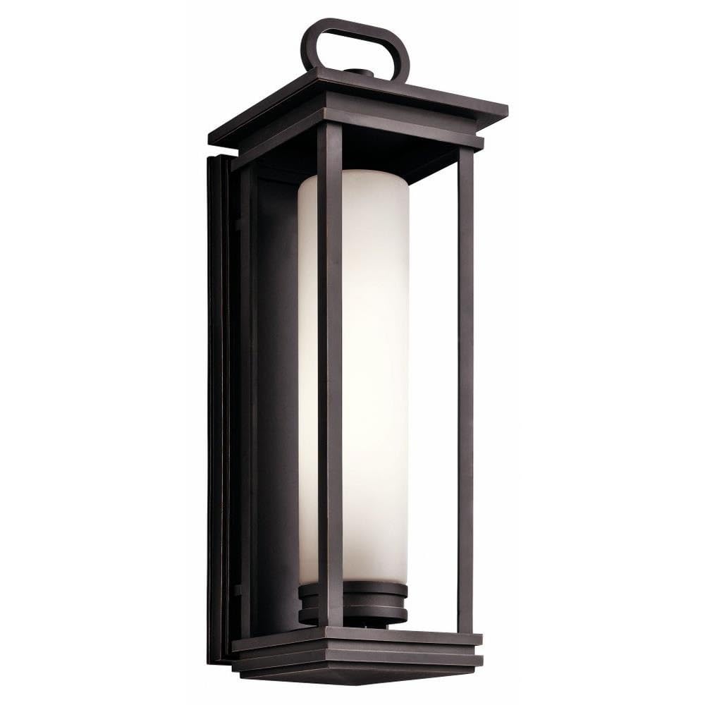 kichler-south-hope-outdoor-post-light-rubbed-bronze-with-satin-etched-opal-glass image 6