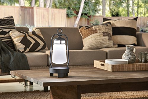 kichler-lyndon-19-portable-bluetooth-led-lantern-textured-black-etched-seeded-gl image 4