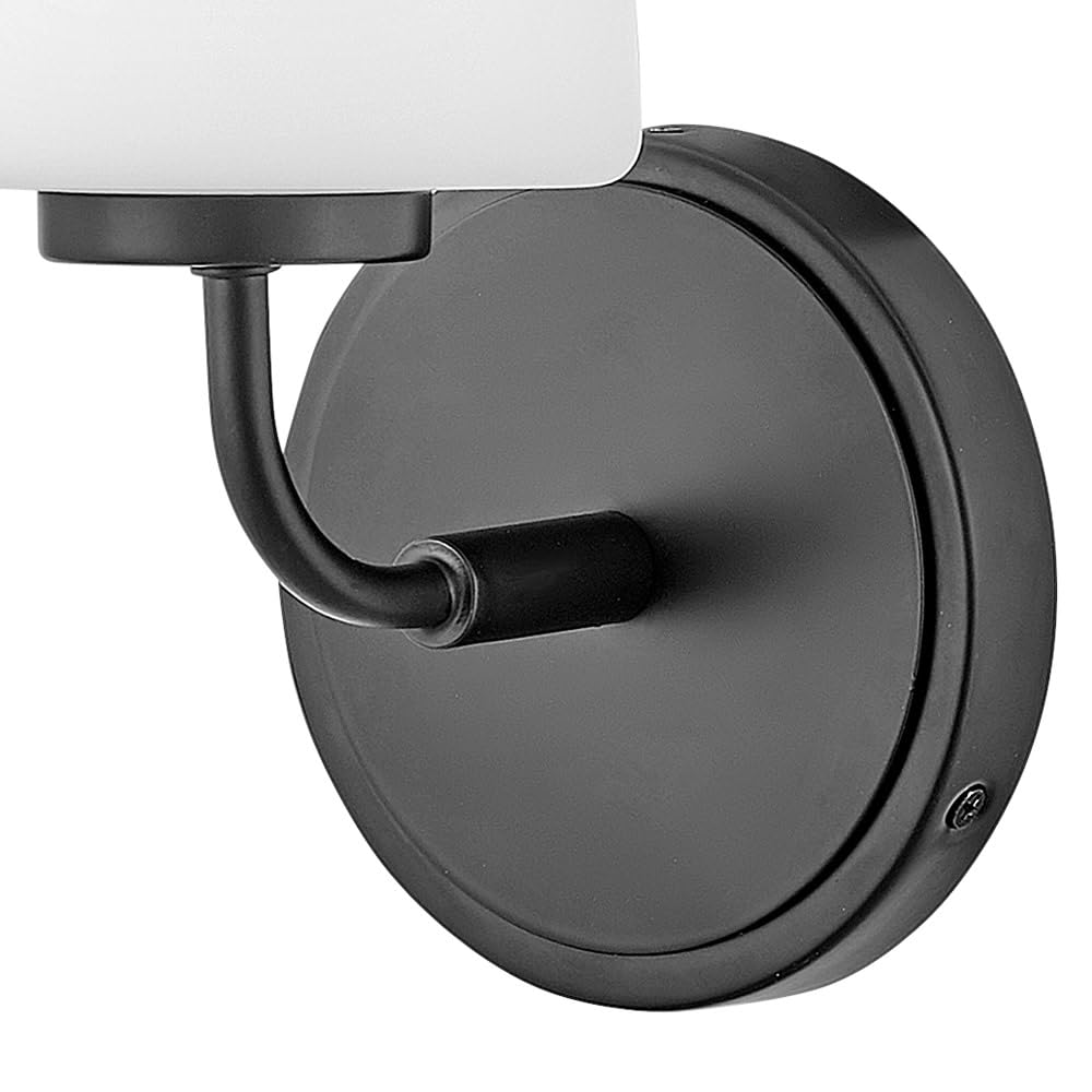 hinkley-kline-single-bath-vanity-light-with-etched-opal-glass-shade-black-853450 image 7