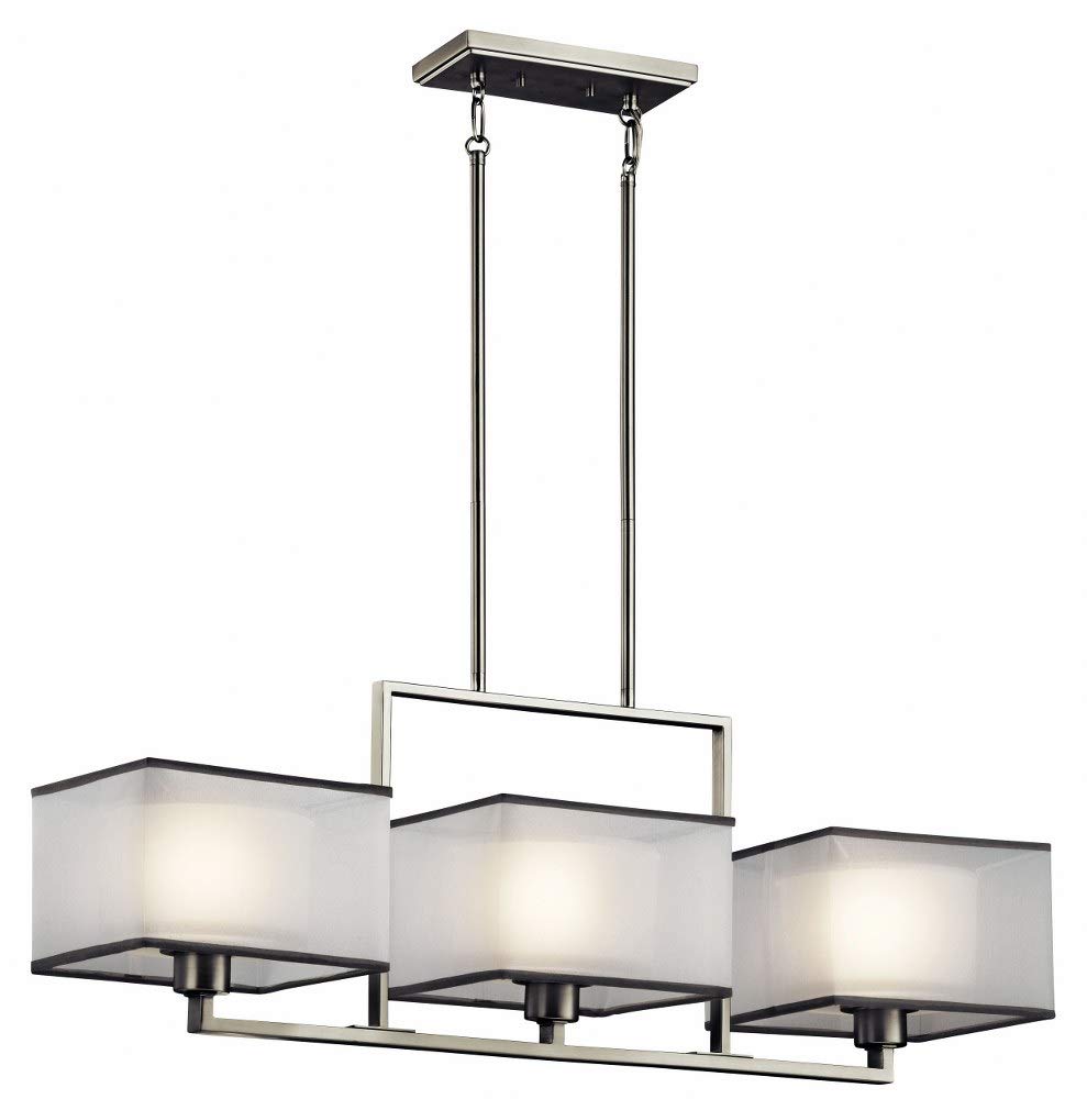 kichler-kailey-3-light-linear-chandelier-in-brushed-nickel-model-43437ni-with-or image 4