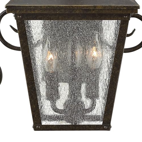 hinkley-trellis-collection-three-light-4w-led-small-outdoor-wall-lantern-with-sc image 6