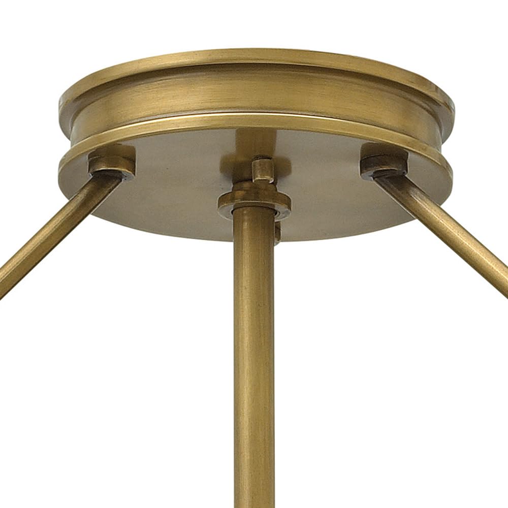 hinkley-collier-3381hb-medium-four-light-semi-flush-mount-heritage-brass-mid-cen image 6