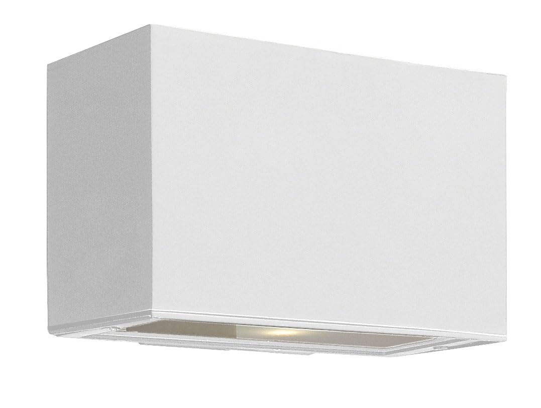 hinkley-1645sw-led-atlantis-collection-up-down-led-wall-mount-white-finish image 1