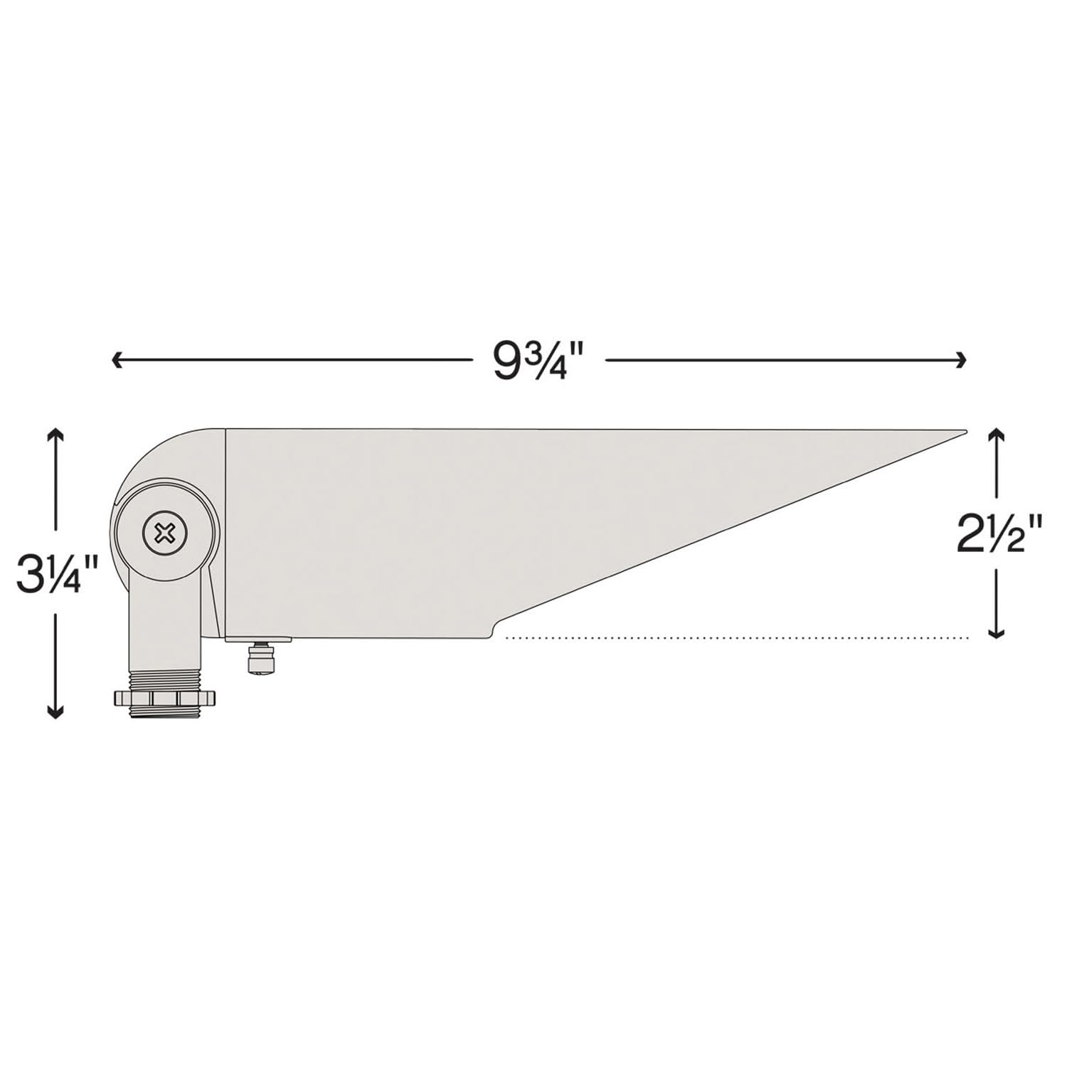 hinkley-mr16-accent-spot-light-with-long-crowl-low-voltage-aluminum-clear-glass- image 3