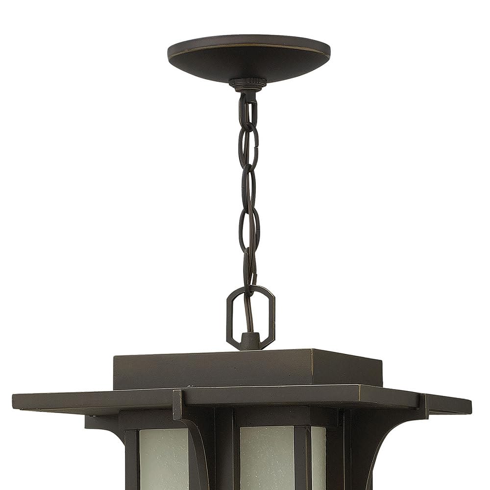 hinkley-manhattan-one-light-large-outdoor-hanging-lantern-oil-rubbed-bronze-etch image 6
