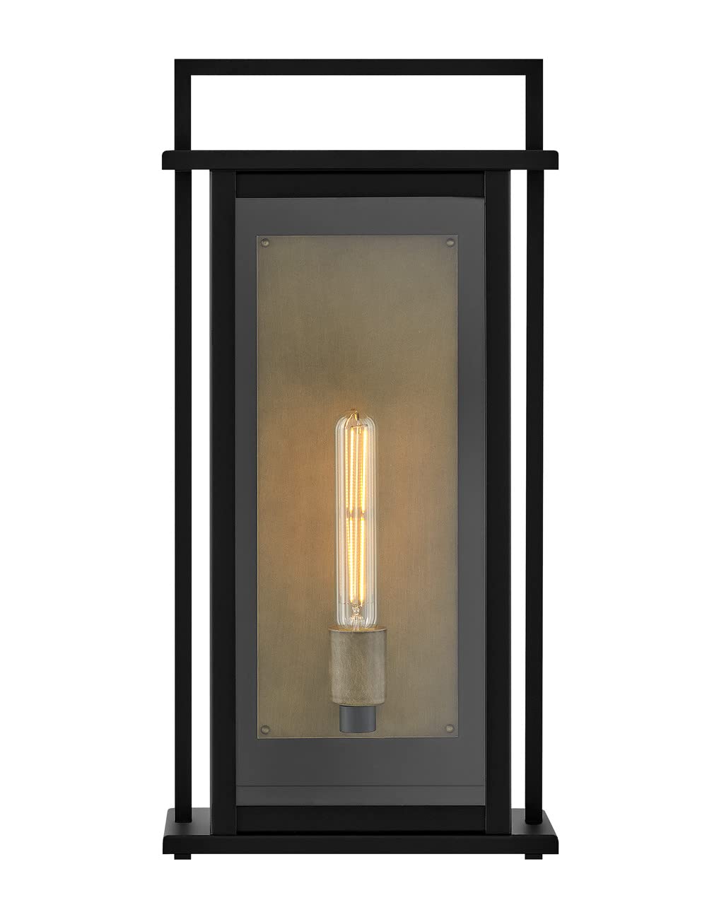 hinkley-langston-large-outdoor-wall-mount-lantern-black-with-burnished-bronze-re image 4