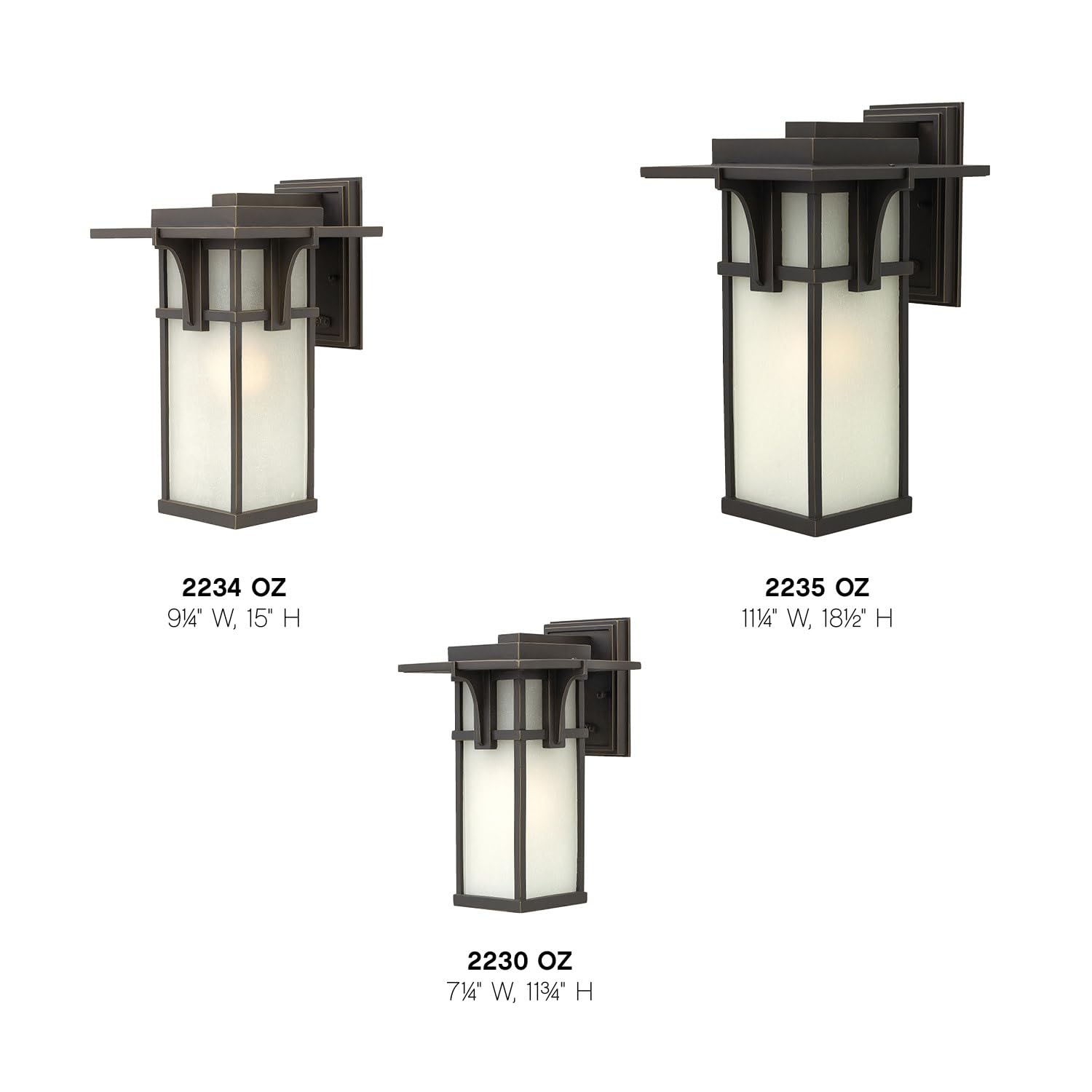 hinkley-manhattan-2230oz-one-light-wall-mount-lantern-oil-rubbed-bronze image 3