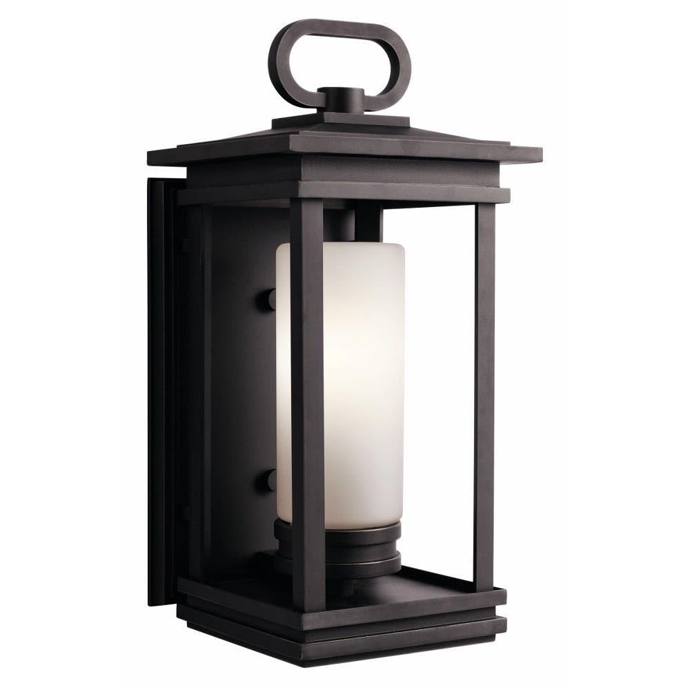 kichler-south-hope-outdoor-post-light-rubbed-bronze-with-satin-etched-opal-glass image 7